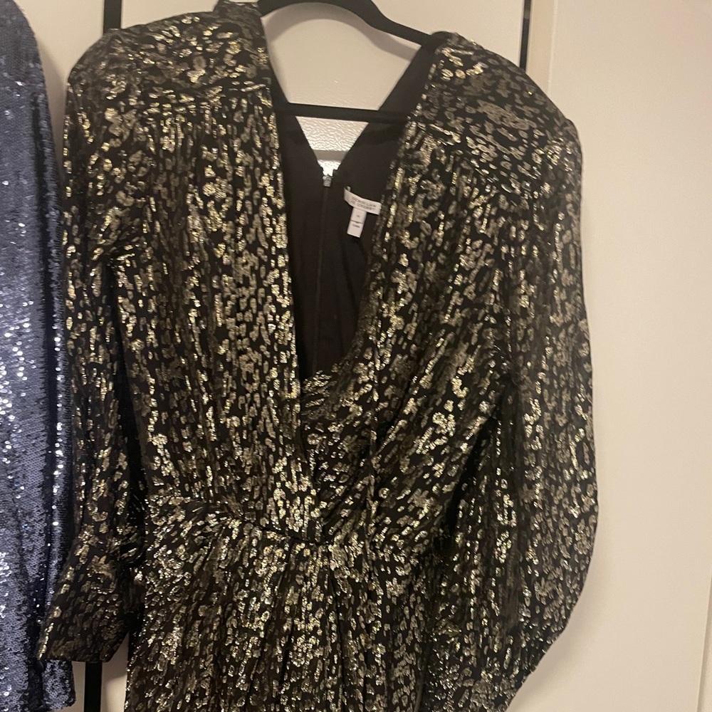Derek Lam Puff sleeve long sleeve dress
